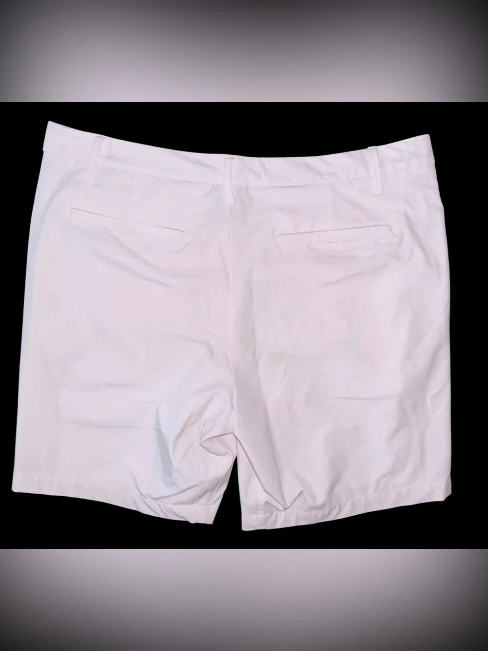 All in Motion Men’s Chino Golf Shorts 38 Pink Performance Stretch Flat Front